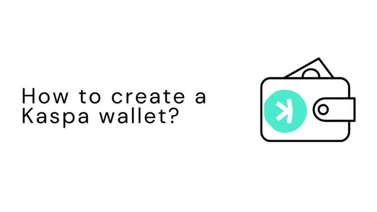 How to create a Kaspa wallet