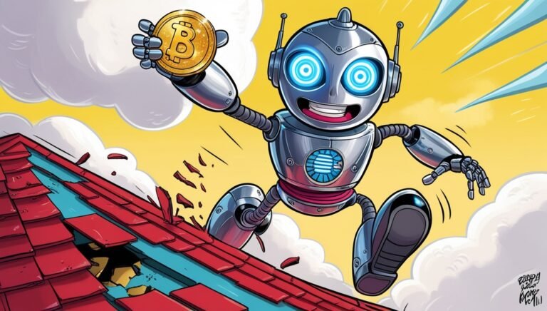 Leonardo Phoenix a humorous exaggerated illustration of robot 1 Bitmala