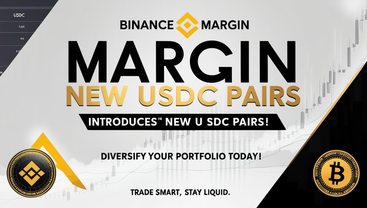 Binance Margin Expands with New USDC Trading Pairs