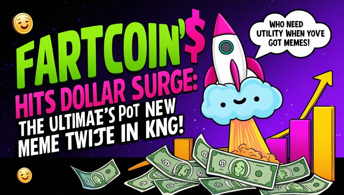 Fartcoin Hits $1B Market Cap Amid Altcoin Slump