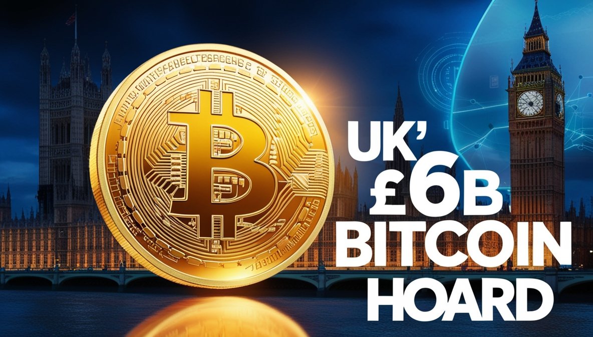 UK Gov’s Secret Bitcoin Bag Now Worth $6 Billion