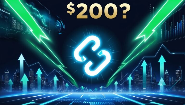 Leonardo Phoenix A dynamic design featuring a glowing Chainlin 0 Bitmala