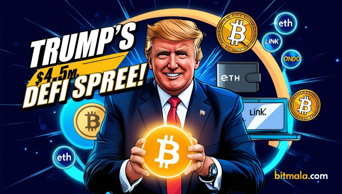 Trump’s DeFi Push Fuels $45M December Crypto Buying Frenzy