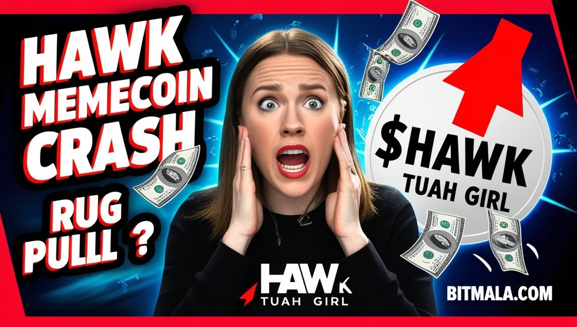 HAWK Memecoin Crashes – Was Hawk Tuah Girl Behind It?