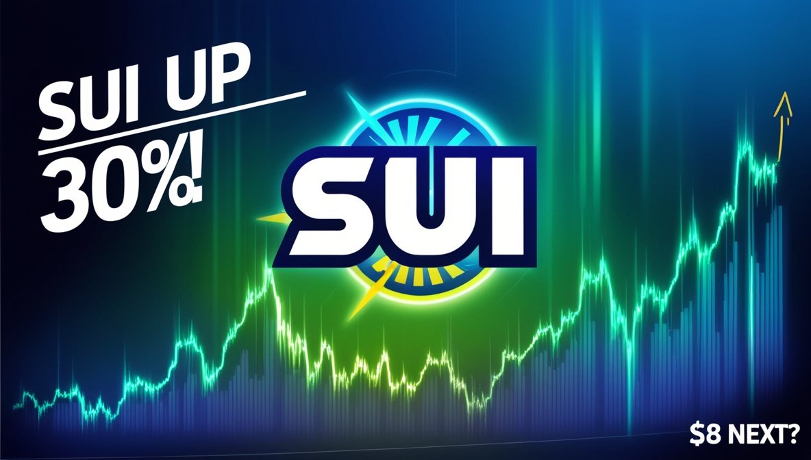 SUI Skyrockets 30%—Could $8 Be Next?