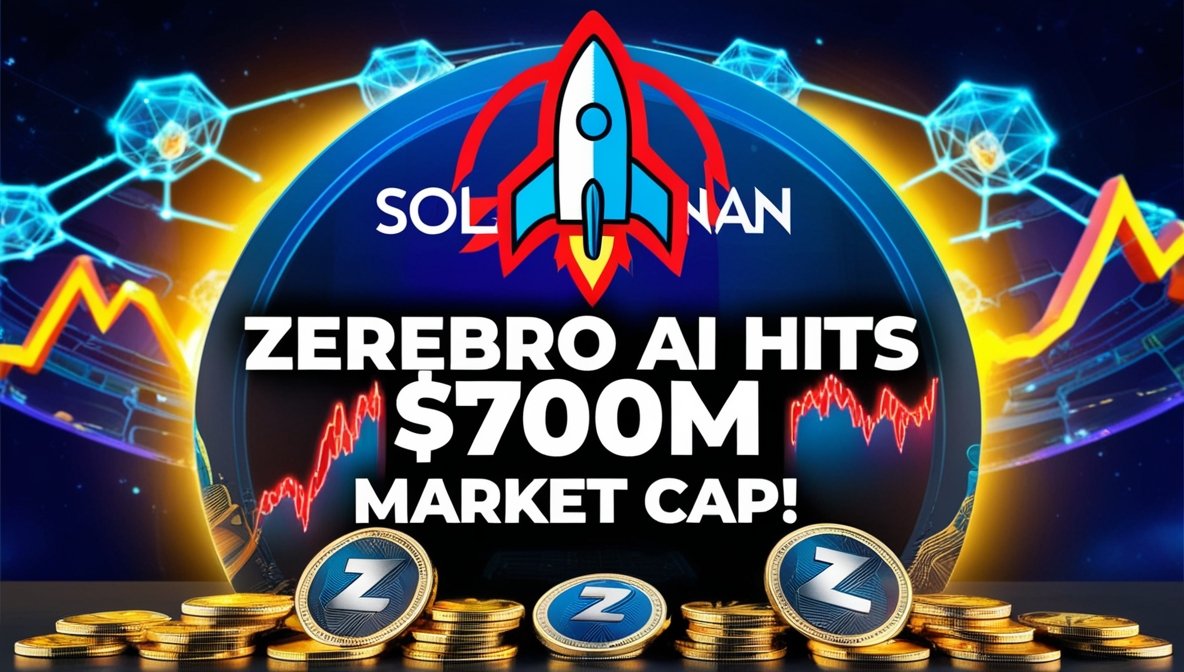 Zerebro AI Memecoin Hits $700M Market Cap Milestone