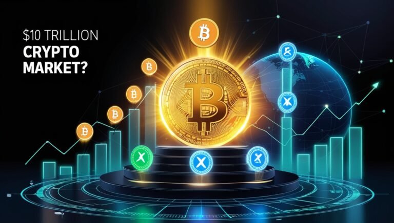 Leonardo Phoenix 09 A futuristic highenergy crypto market scen 2 Bitmala