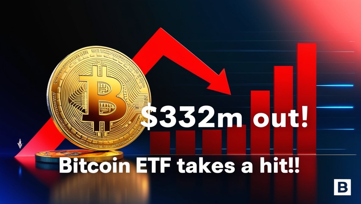 Bitcoin ETF Takes a $332M Hit – Are Investors Dipping Out?