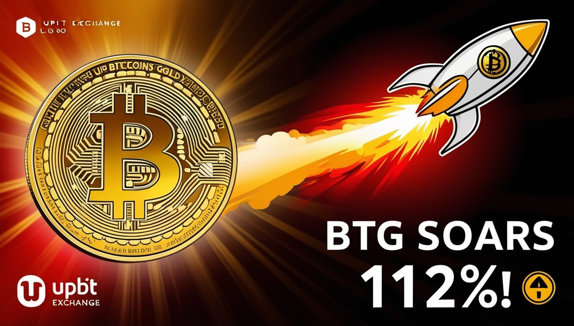 Bitcoin Gold (BTG) Rockets 112% as Upbit Delisting Looms