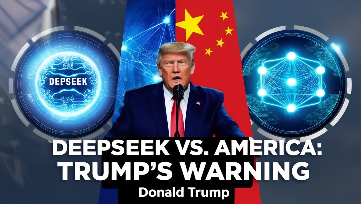 Trump Alerts America: China’s Deepseek Poses a Growing Threat
