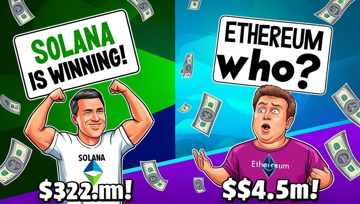 Solana’s Gas Fees Overtake Ethereum’s in the Past Week