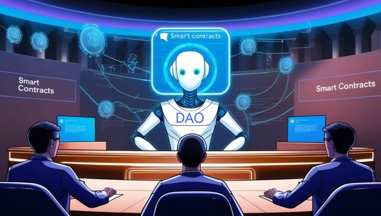 Leonardo Phoenix 09 A futuristic digital courtroom with a bloc 1 Bitmala