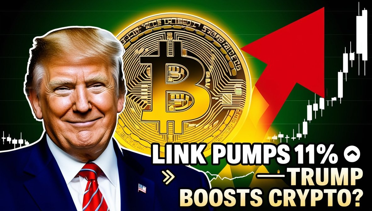 Chainlink ($LINK) Surges 10% Following Trump’s Crypto Reserve Announcement