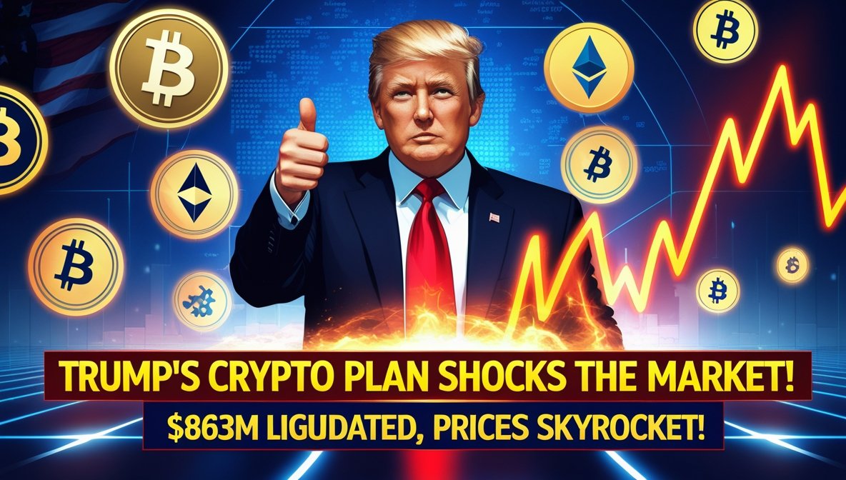 Crypto Market Surges as Trump Unveils U.S. Crypto Reserve Plan