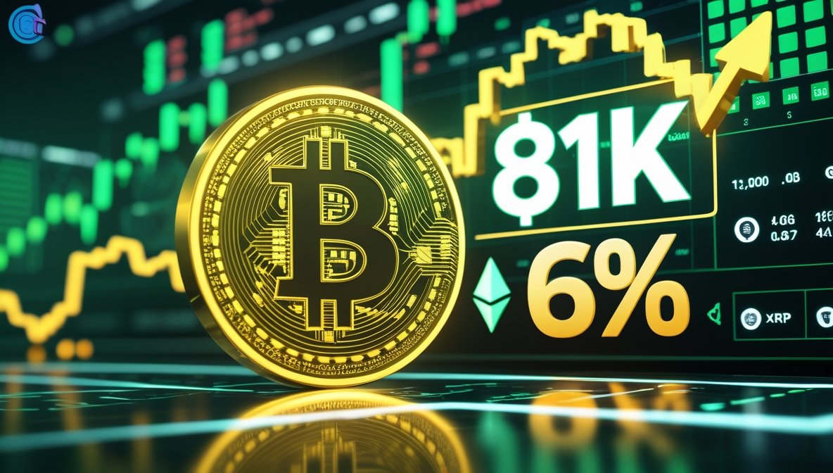 Bitcoin Rallies to $81K as Crypto Market Rebounds