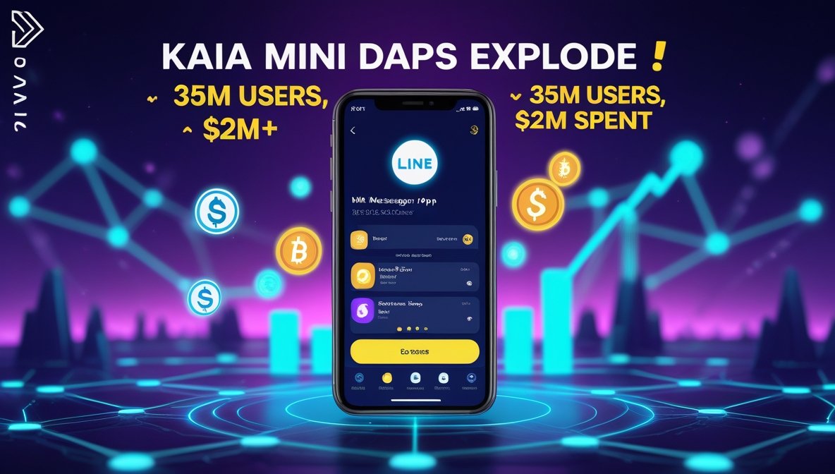 Kaia’s Mini DApps Surge Past 35M Users, $2M Spent in Weeks