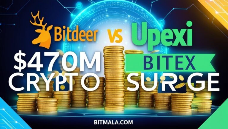 Leonardo Phoenix 09 A bold graphic showing Bitdeer and Upexi l 3 Bitmala