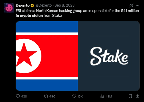 DeFi Hacks X post