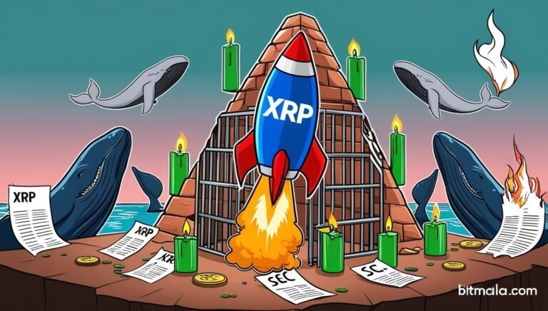 Leonardo Phoenix 09 An animated rocket labeled XRP breaking ou 3 Bitmala