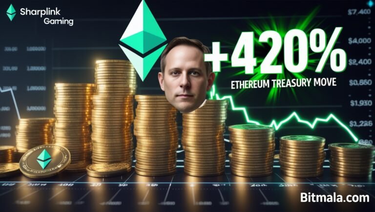 Leonardo Phoenix 10 A dramatic image of Ethereum ETH coins sta 0 Bitmala