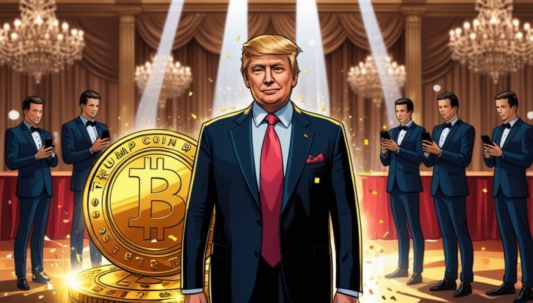 Leonardo Phoenix 10 A glitzy digital illustration of Donald Tr 1 Bitmala