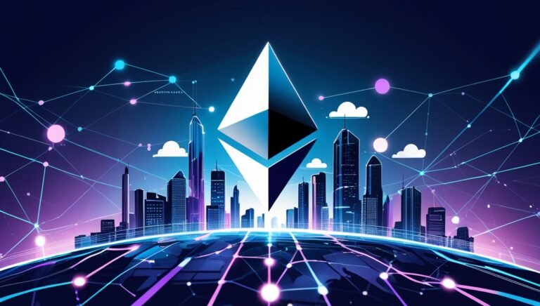Leonardo Phoenix 10 A sleek digital illustration of Ethereums 2 Bitmala