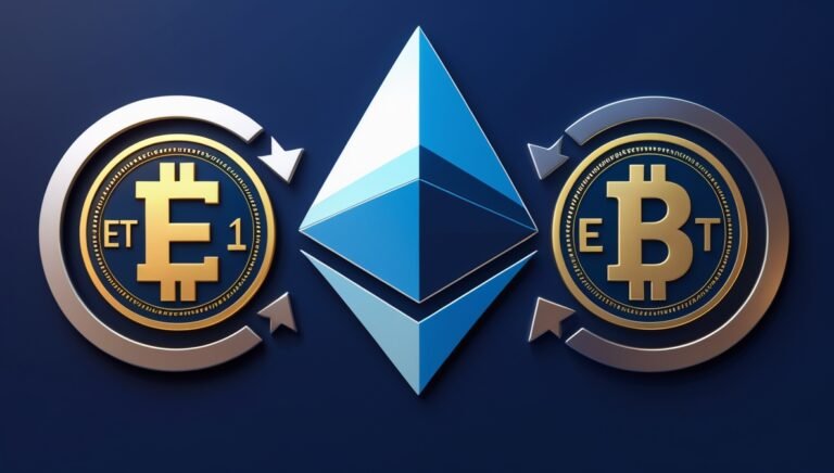 Leonardo Phoenix 10 A slick digital graphic showing Ethereums 2 Bitmala