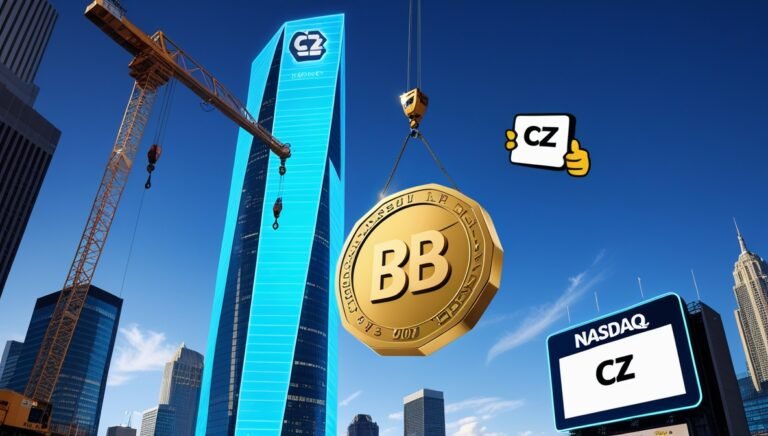 Leonardo Phoenix 10 A slick futuristic Nasdaq skyscraper glowi 2 Bitmala