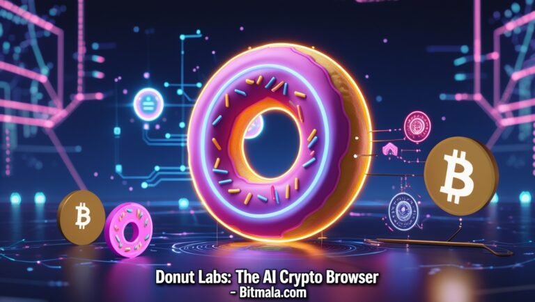 Leonardo Phoenix 10 Futuristic crypto browser named Donut with 0 Bitmala