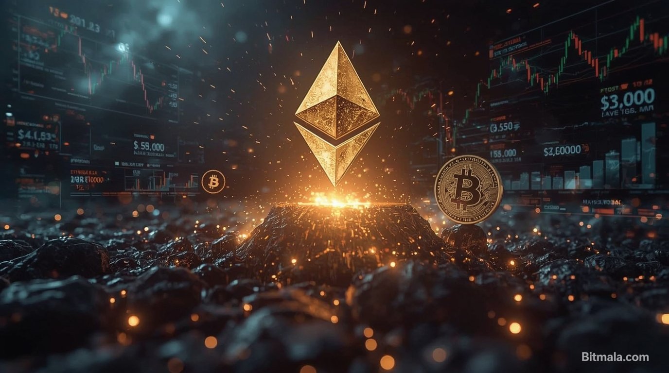 Ethereum ETFs Outshine Bitcoin with $281M Inflows as ETH Price Soars 54%