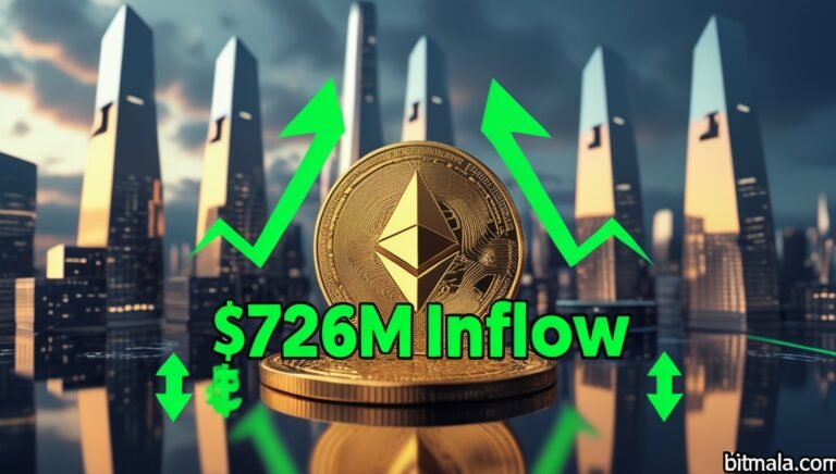 Leonardo Phoenix 10 A majestic Ethereum coin radiates a warm v 2 Bitmala