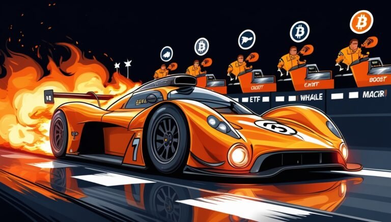 Leonardo Phoenix 10 Depict Bitcoin as a highspeed racing car t 3 Bitmala