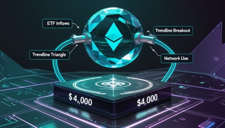 Leonardo Phoenix 10 Visualize ETH as a futuristic floating cry 0 Bitmala