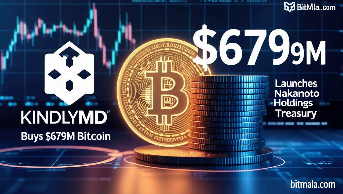 KindlyMD Buys $679M in Bitcoin, Launches Nakamoto Holdings Treasury Program