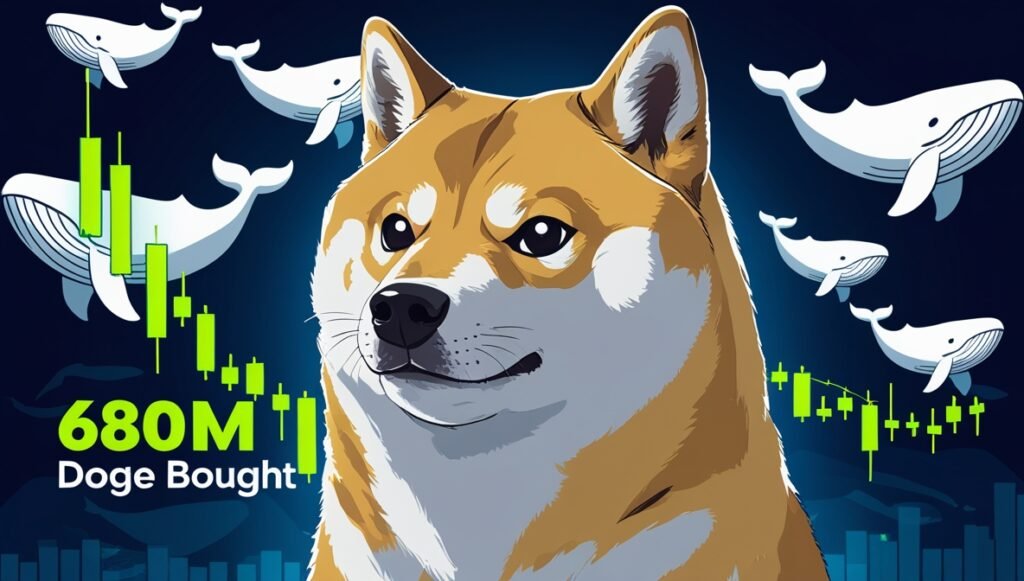 Leonardo Phoenix 10 A bold graphic featuring the Dogecoin Shib 2 Bitmala