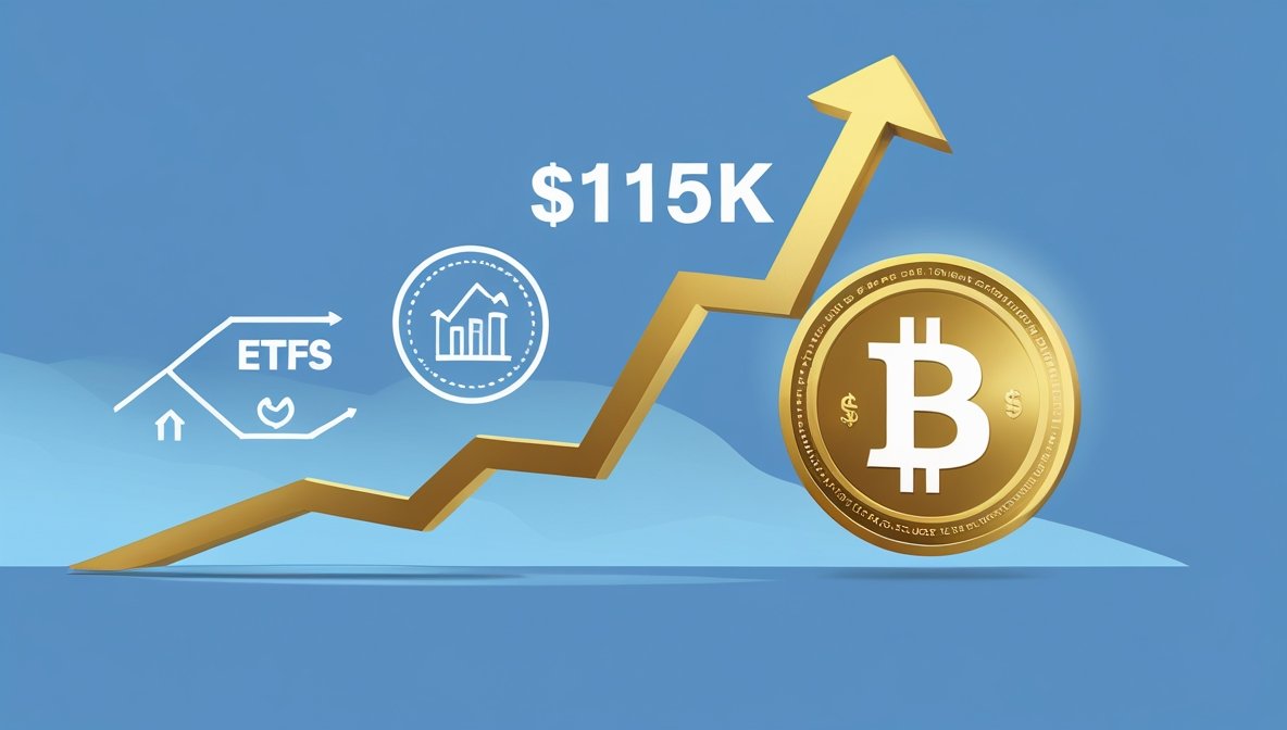Bitcoin Price Holds Steady at ~$114.5K Amid ETF Demand & Macro Uncertainty