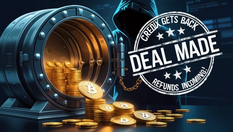 Leonardo Phoenix 10 Show a digital vault being reopened with g 3 Bitmala